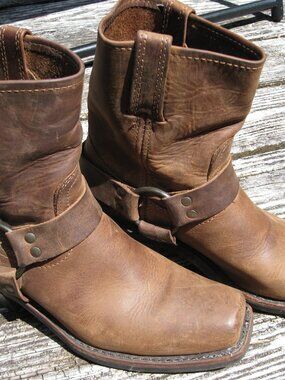 Frye harness boot